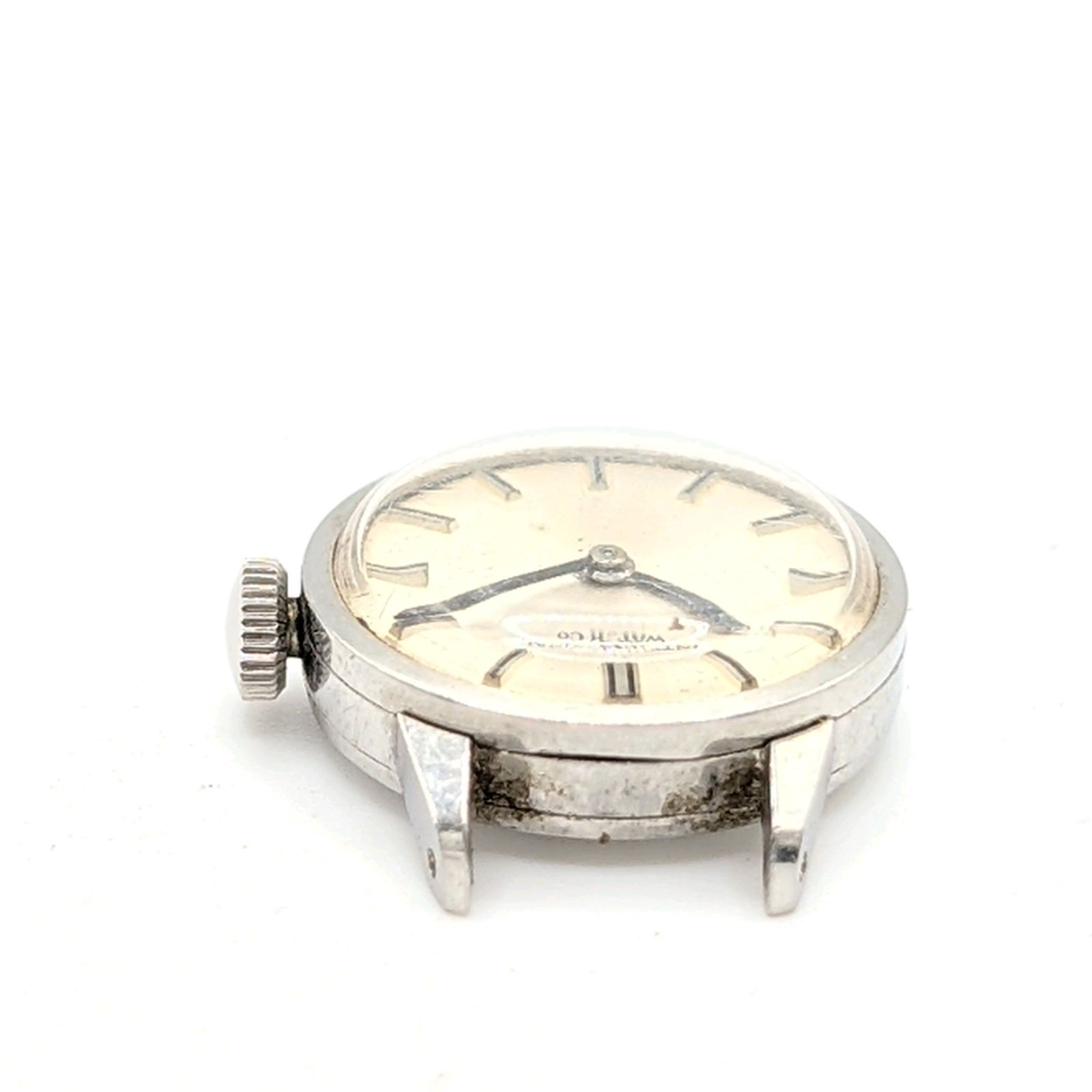 IWC International Watch Co. Watch Hand-winding Silver Round Y2K 
