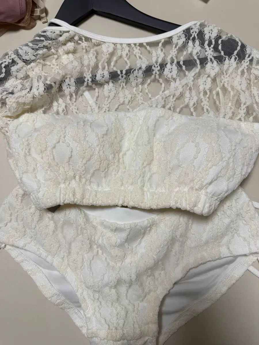 ソールブラン ポールダンス ウェア 雪中梅 白 m