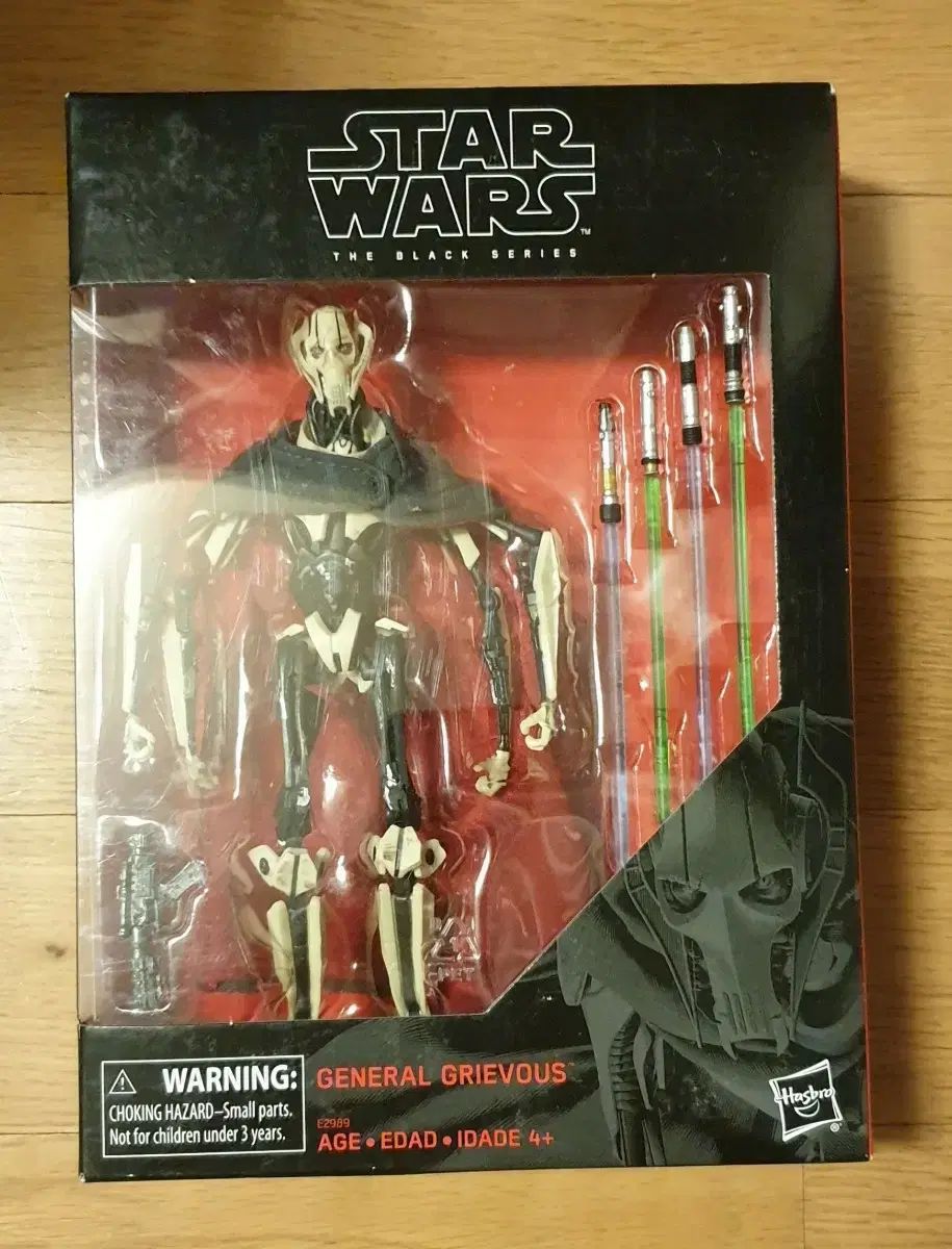 ハズブロ スター ウォーズ ブラックシリーズ グリーバス将軍 アクションフィギュア