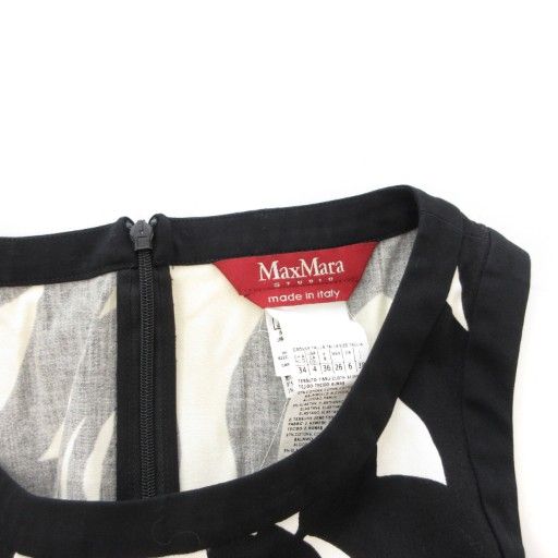 マックスマーラステュディオ Max Mara Studio ノースリーブワンピース