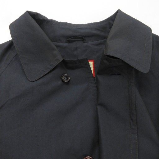 ヘルノ HERNO ヴィンテージ ステンカラーコート ジャケット シルク