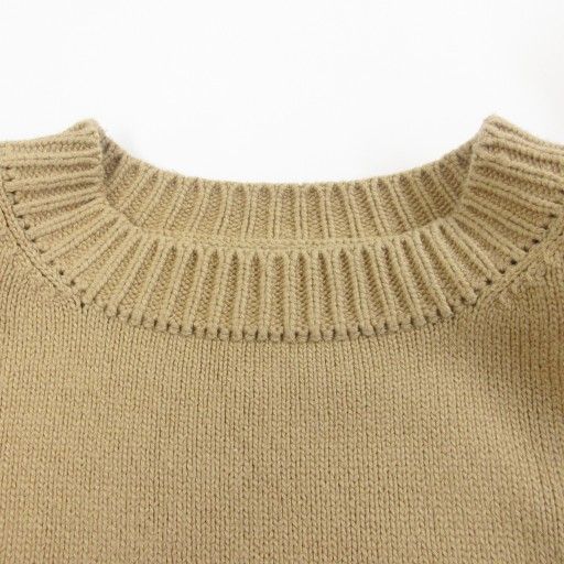 フォクシー　ベージュ ニット セーター フォクシーニューヨーク FOXEY NEW YORK カヌレ エンジェルヘア