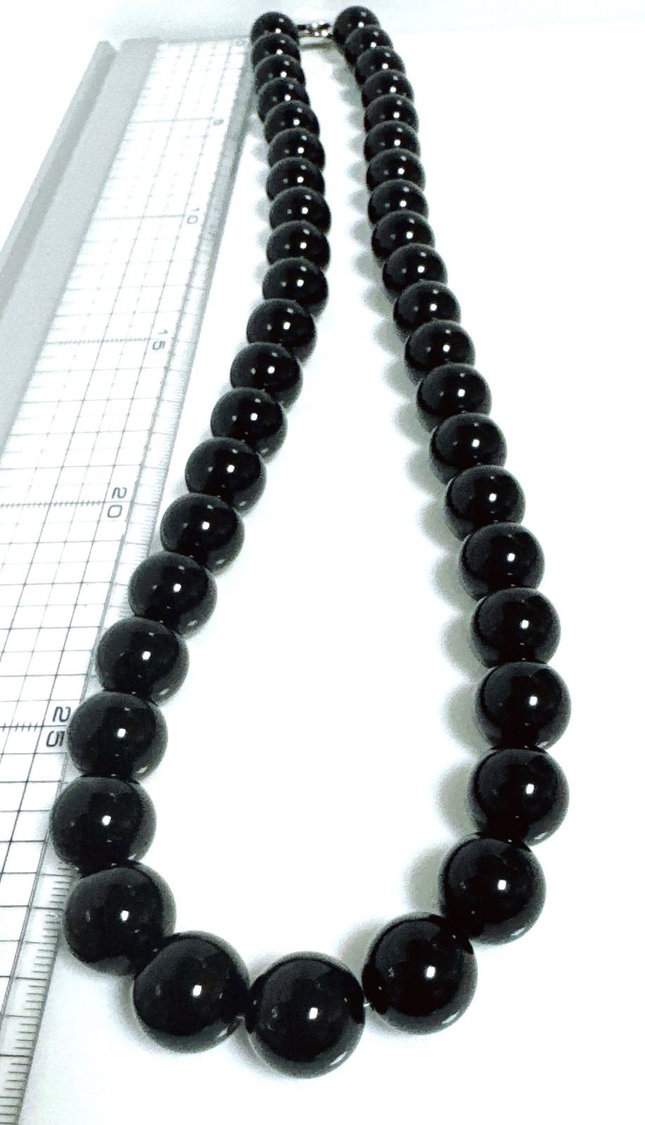 モリオンネックレス黒水晶ネックレス NO