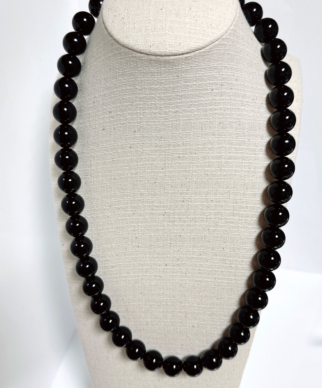 モリオンネックレス黒水晶ネックレス NO 25-2420