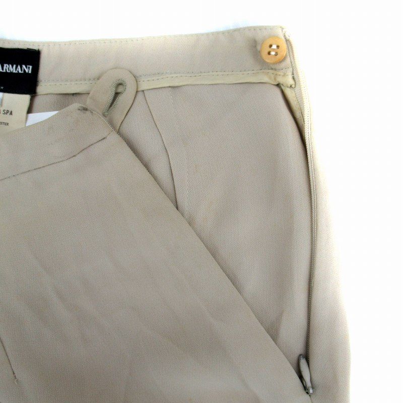 ジョルジオアルマーニ GIORGIO ARMANI スラックスパンツ ロング丈 36 S