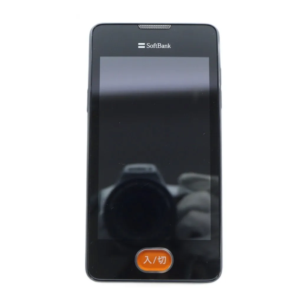 スマートフォン・携帯電話 新品 SoftBank ファミリースマホ 本体（黒）