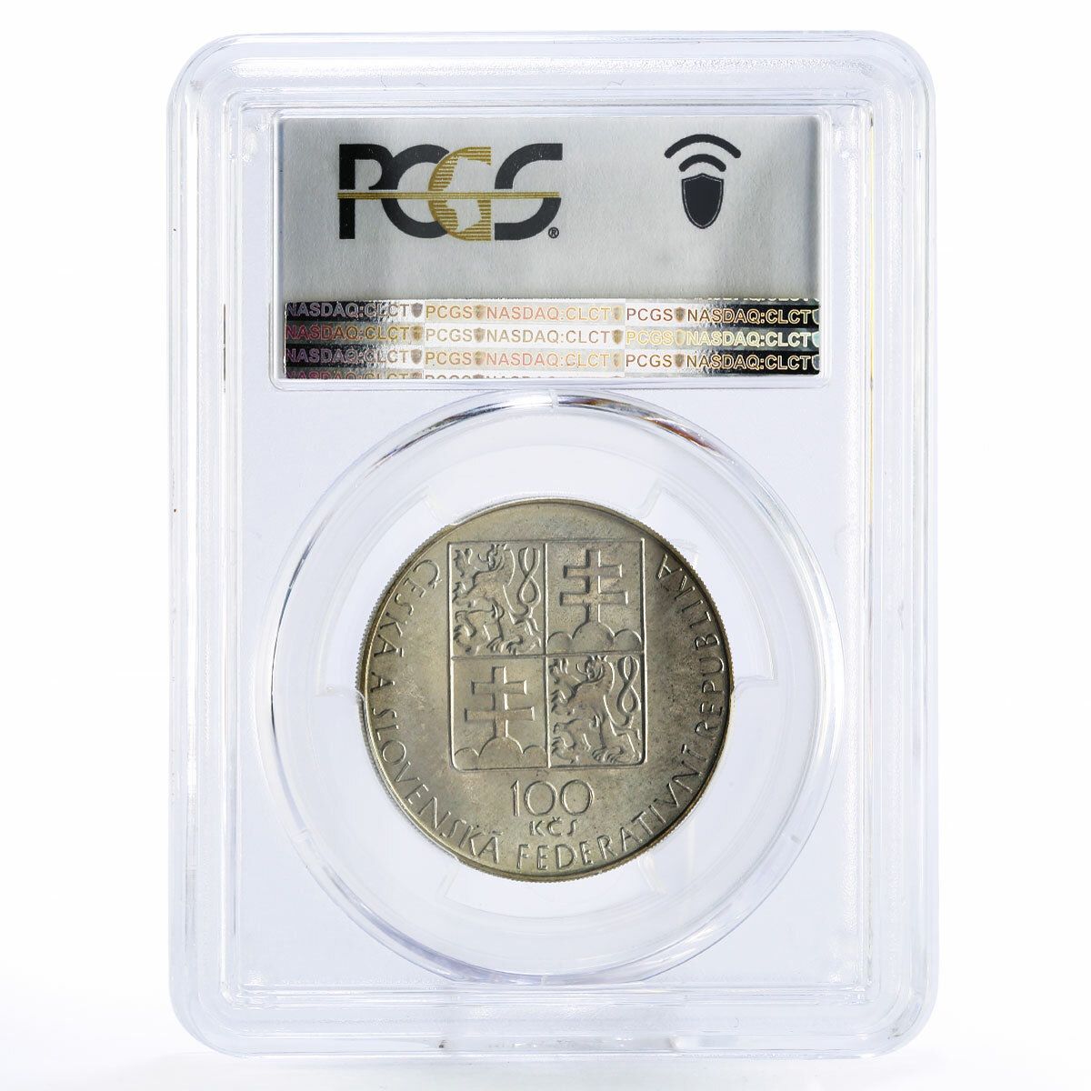 チェコスロバキア 100コルン銀貨☆1949年／未使用／イフラヴァ鉱業特権 チェコスロバキア 100コルン銀貨☆1949年／未使用／イフラヴァ鉱業特権