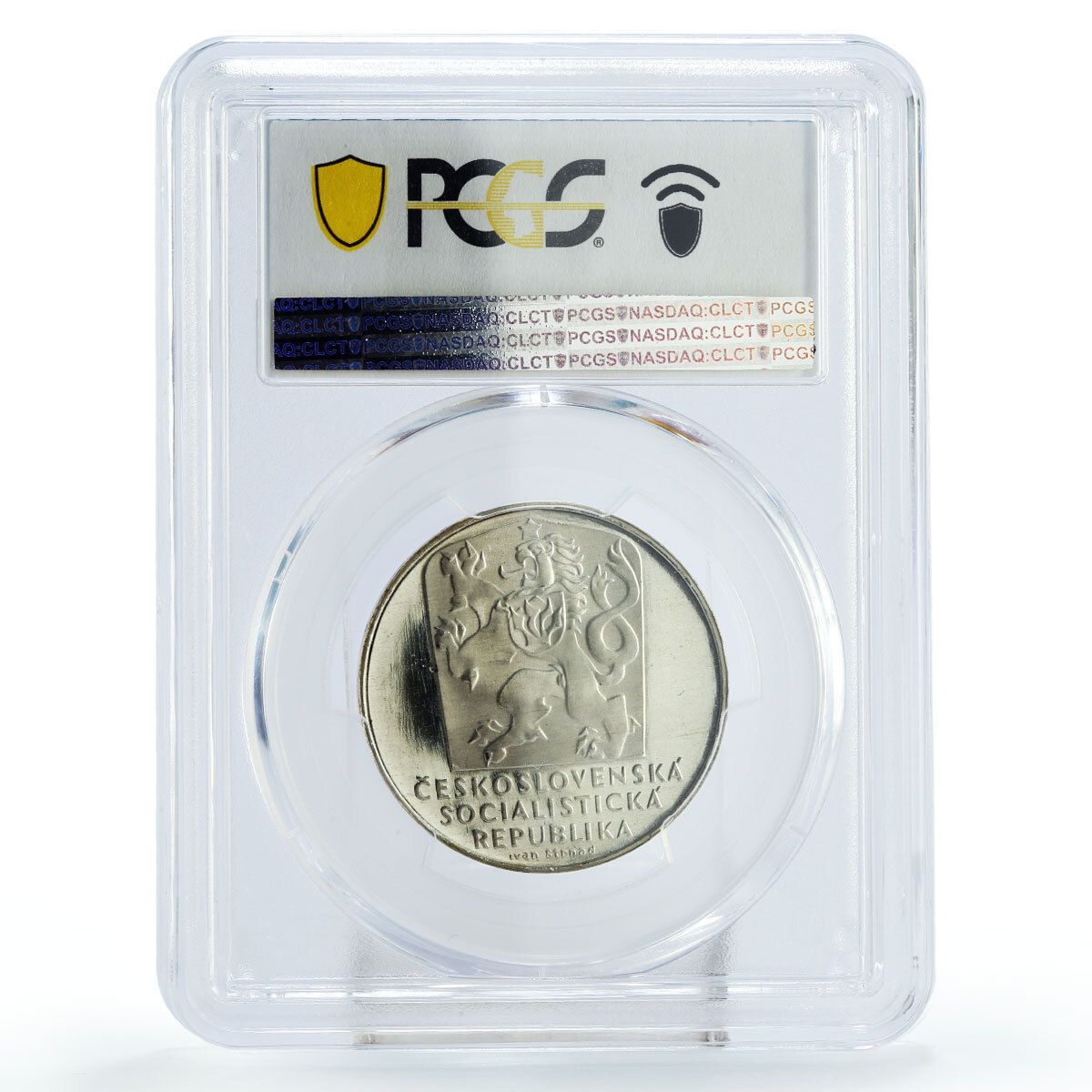 チェコスロバキア 25コルナ 解放の太陽 PR68 PCGS 銀貨 1970年 - メルカリ