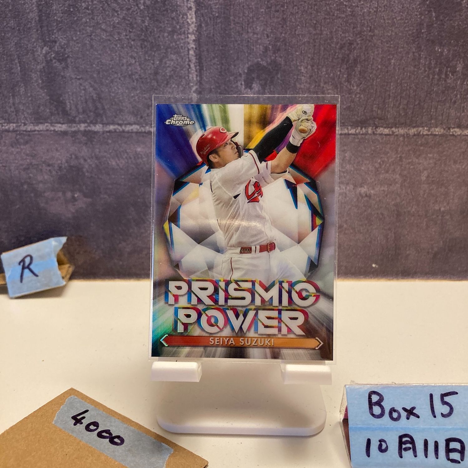 2021 Topps Chrome 鈴木誠也 Seiya Suzuki 広島東洋カープ Prismic