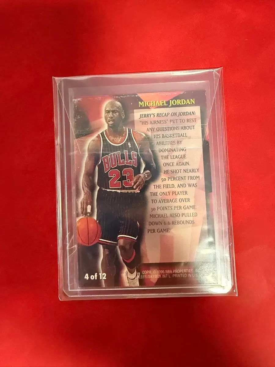 スポーツカード バスケット FLEER マイケル条件 MICHAEL JORDAN