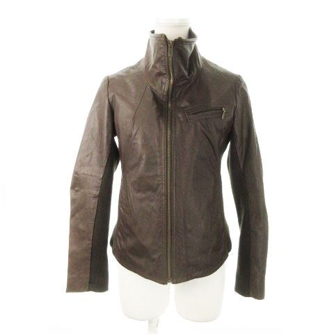 ブージュルード Bou Jeloud レザージャケット 革ジャン ステンカラー