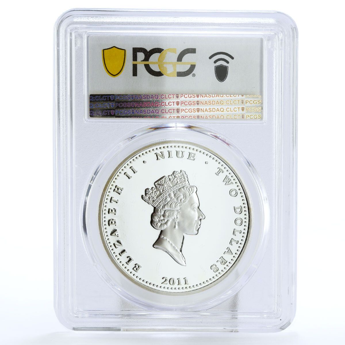 ニウエ 2ドル Love is Precio フラミンゴ 鳥 動物 PR69 PCGS 銀貨 2011