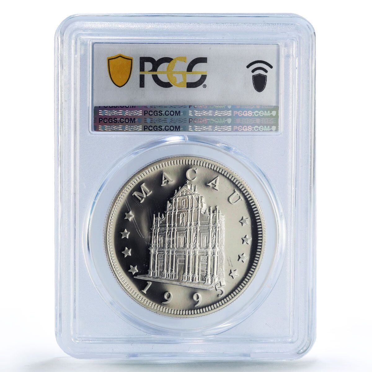 中国 マカオ 100パタカ 亥年 旧暦 PR69 PCGS 銀貨 1995年 - メルカリ