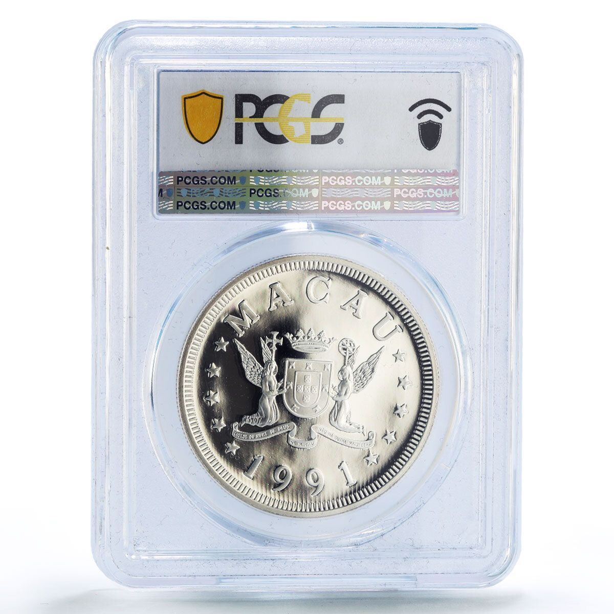 中国 マカオ 100パタカ 羊年 太陰暦 PR69 PCGS 銀貨 1991年 - メルカリ