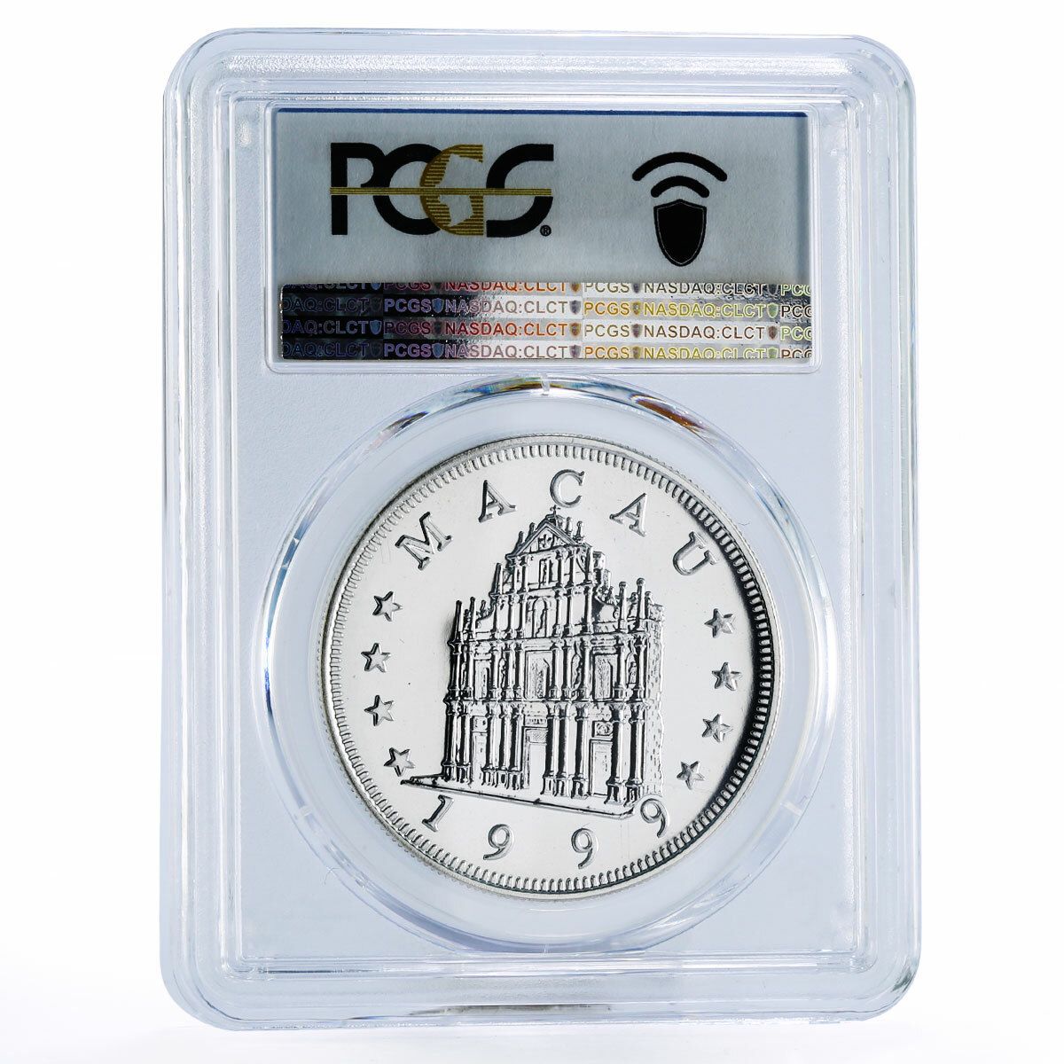 マカオ 100パタカ 卯年 MS67 PCGS 銀貨 1999年 - メルカリ