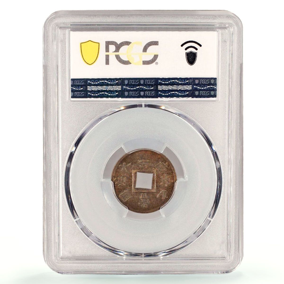 フランス フランス領インドシナ サペック KM 6 MS 62 PCGS ブロンズコイン 1887