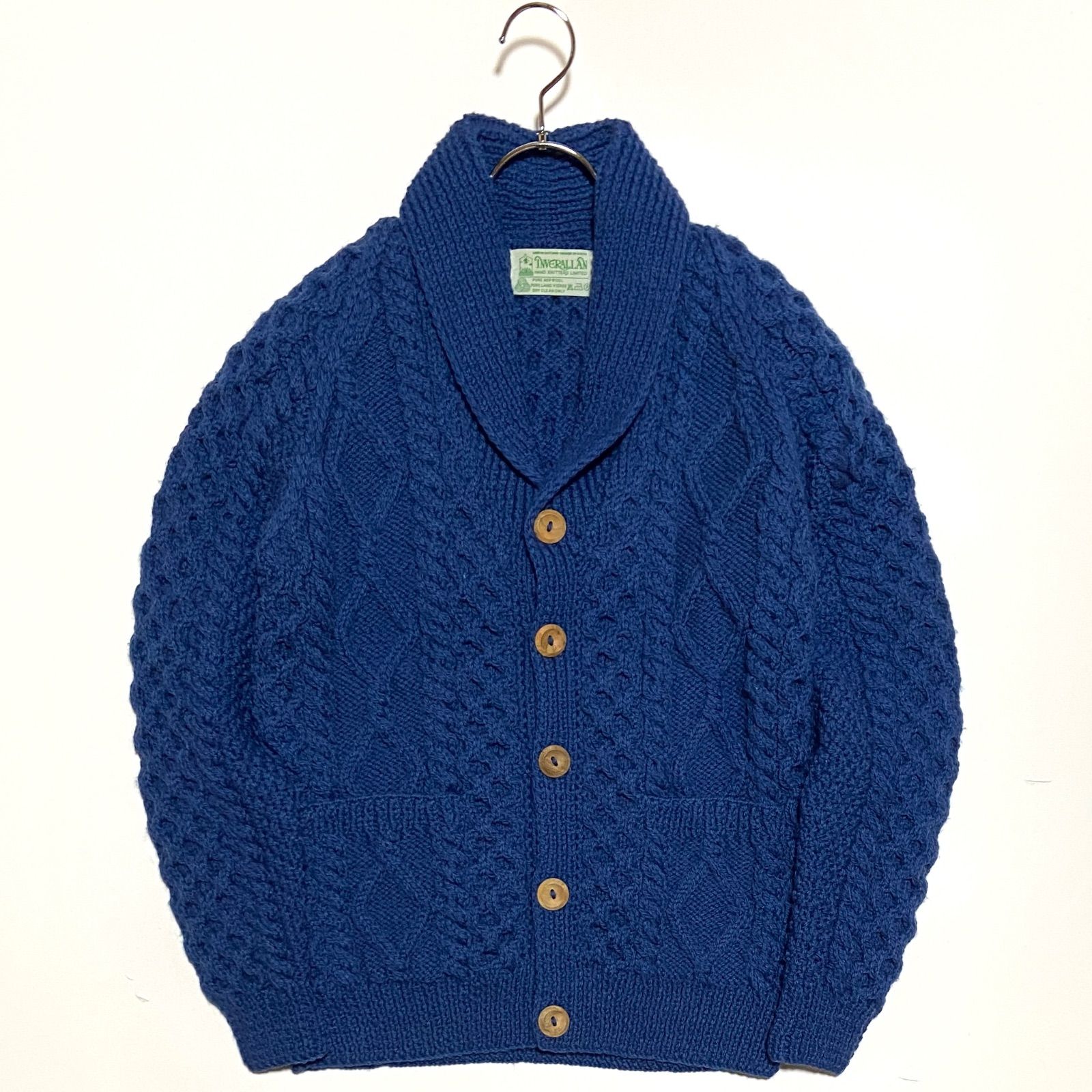 インバーアラン 6A ショールカラー カーディガン INVERALLAN」 6A