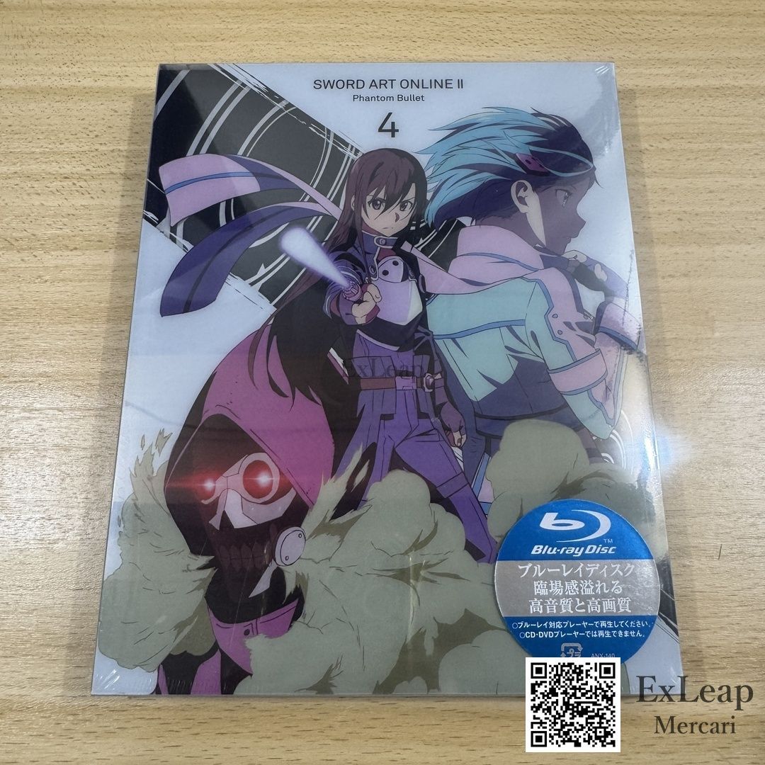 ソードアート・オンラインII 4 完全生産限定版 卸売 Blu-ray