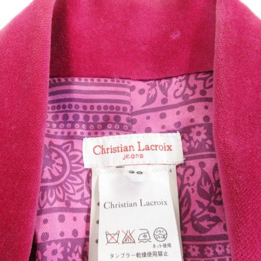 クリスチャンラクロワ CHRISTIAN LACROIX jeans テーラードジャケット
