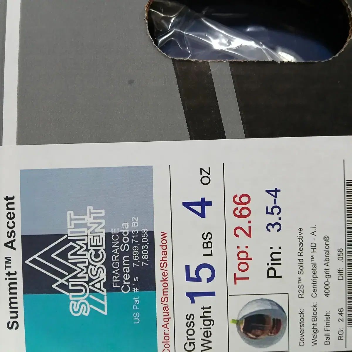 セット 球 エリート PANTHER SCARLET ORCHID BLACK Storm サミット ascent 15ポンド