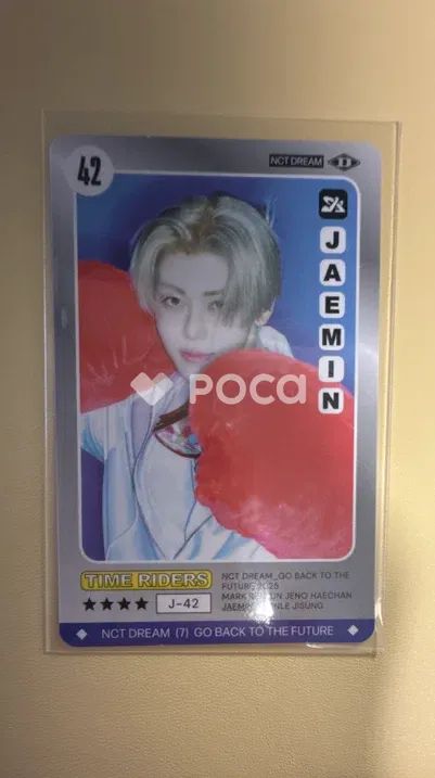 NCT ジェミン NCT DREAM ポップアップ [TIME RIDERS] RANDOM TRADING