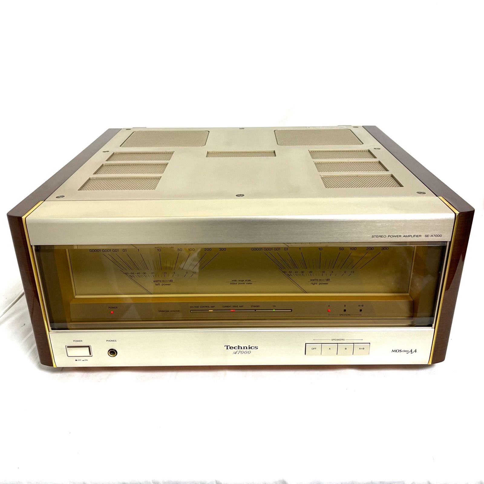 希少☆動作美品】Technics テクニクス SE- A7000 パワーアンプ