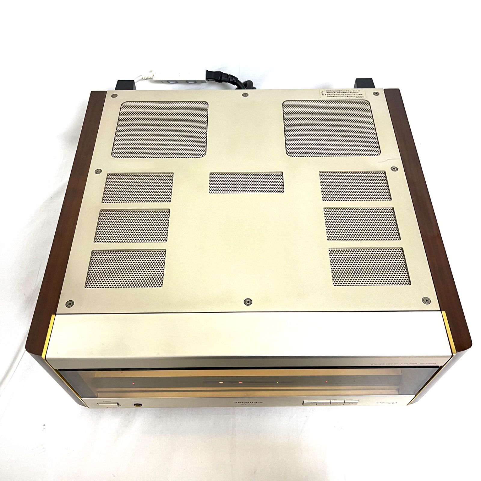 希少☆動作美品】Technics テクニクス SE- A7000 パワーアンプ