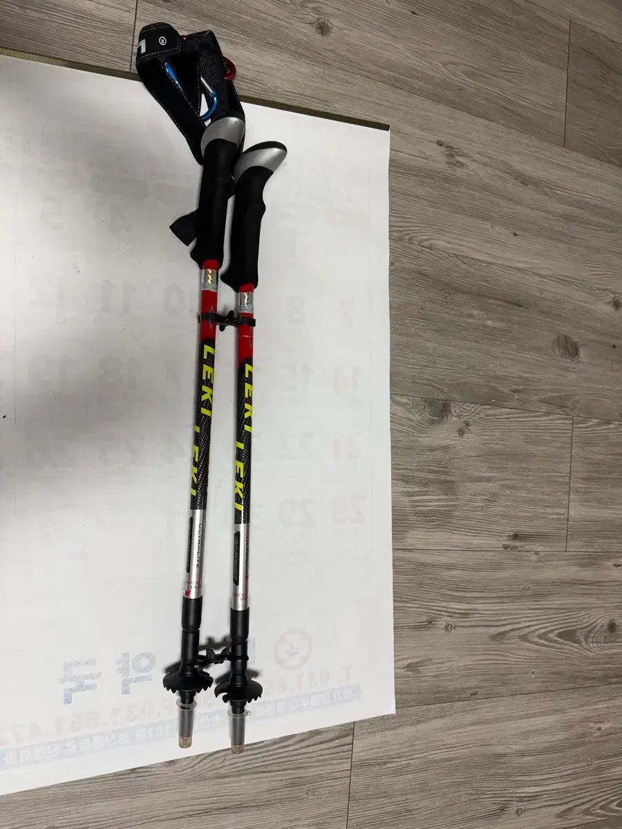 レキ 登山 ステッキ Ultralite カーボン