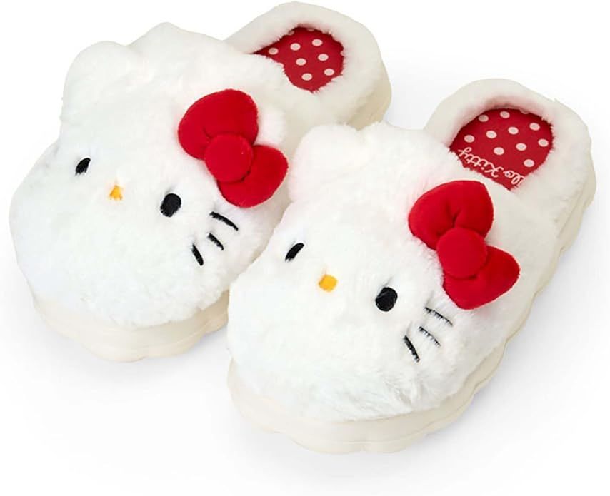 サンリオ SANRIO フェイス形スリッパ ルームシューズ ハローキティ