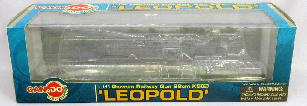 1/144 German Railway Gun 28cm K5(E) グレー DRAGON 1/144 GIANT ARMOR German Railway Gun 28cm K5[E] `LEOPOLD