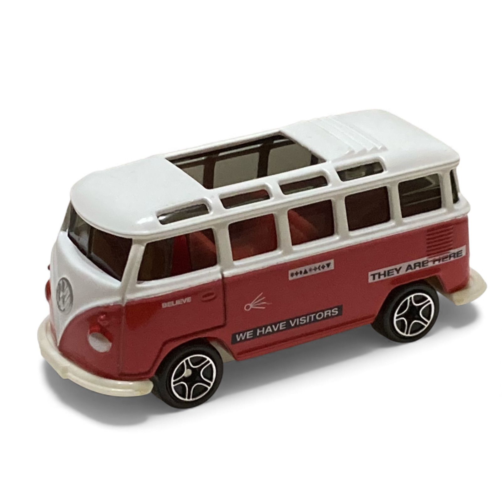 マッチボックス】1967 フォルクスワーゲン タイプⅡ (レッド×ホワイト