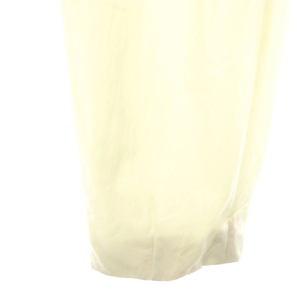 ローヘン LOHEN ツータックサテンパンツ 36 アイボリー /CX □OS