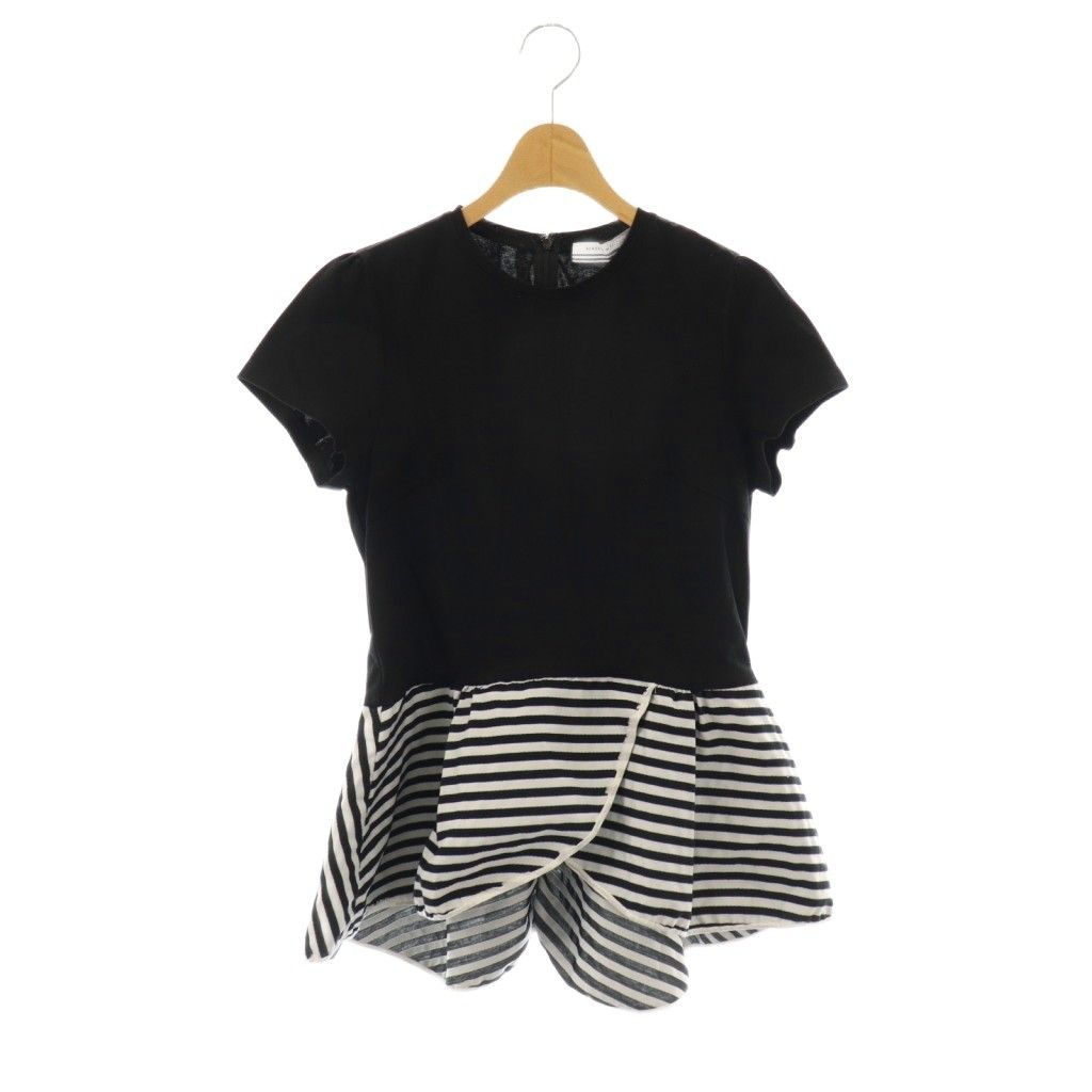 ボーダーズアットバルコニー BORDERS at BALCONY PEPRUM TEE Tシャツ