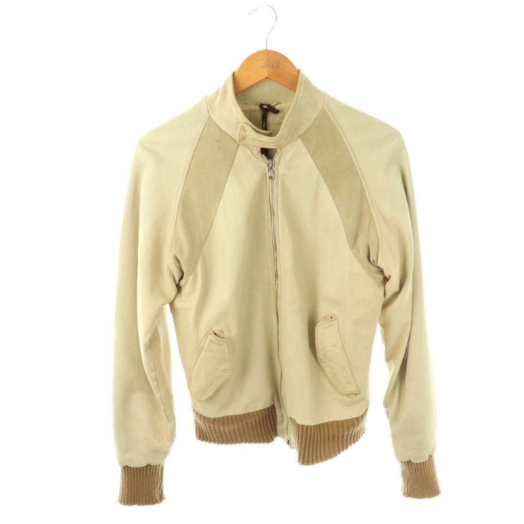 ジョルジオブラット GIORGIO BRATO レザーブルゾン ジャケット ジップ