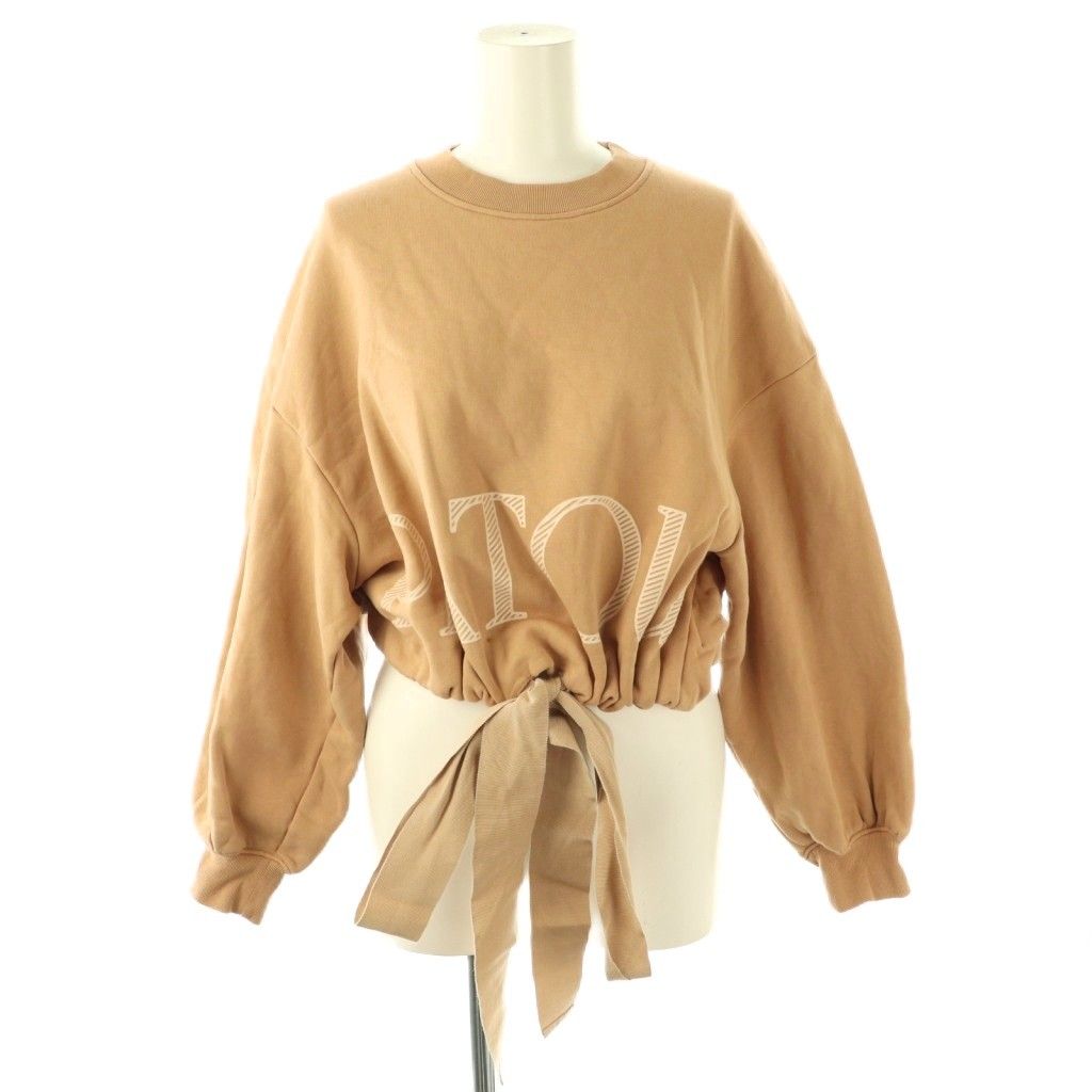 パトゥ PATOU オーガニックコットン クロップド ドローストリング