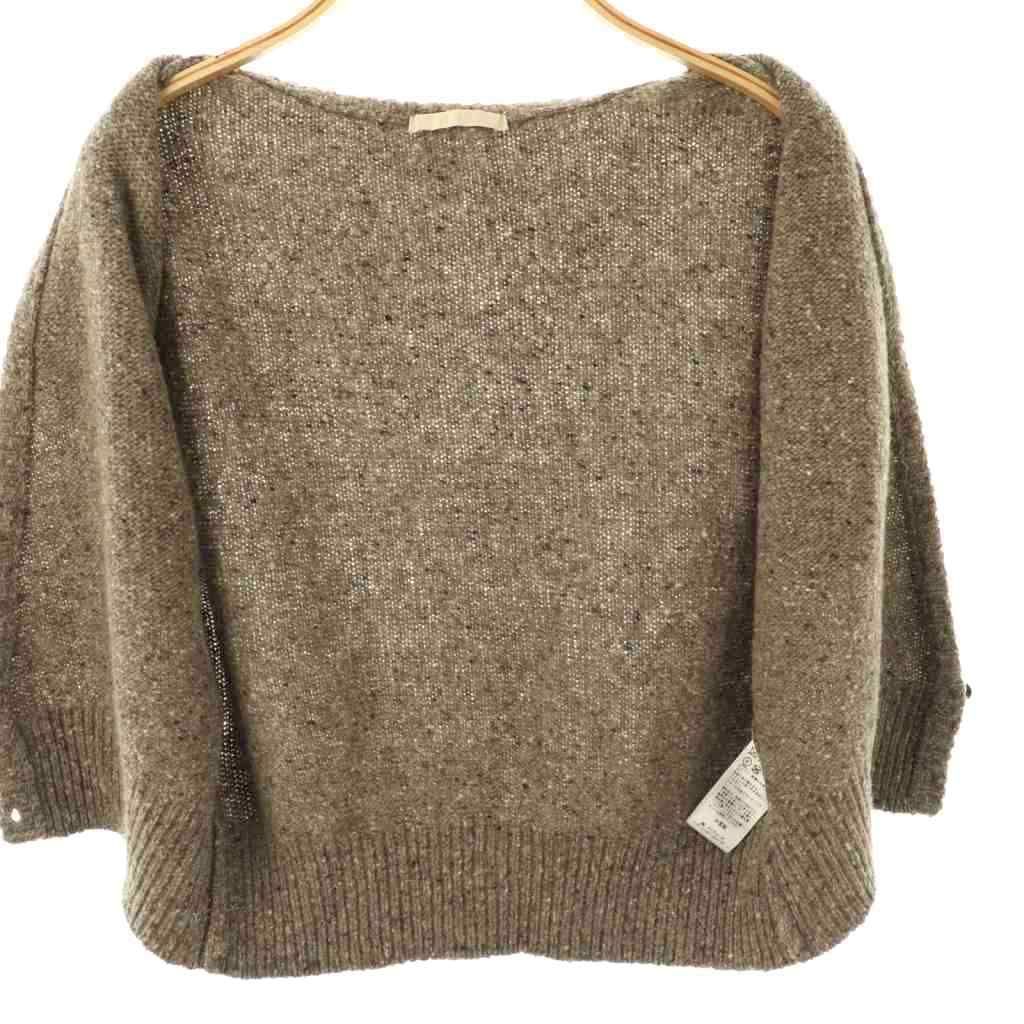 プラージュ Plage 23AW OLIVETTE ニットベスト グレー /DF □OS - メルカリ