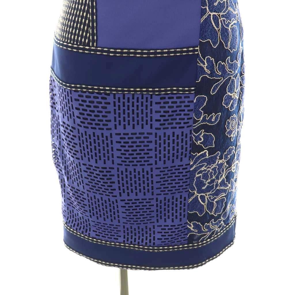 タダシショージ TADASHI SHOJI レース パッチワーク ドレス ワンピース