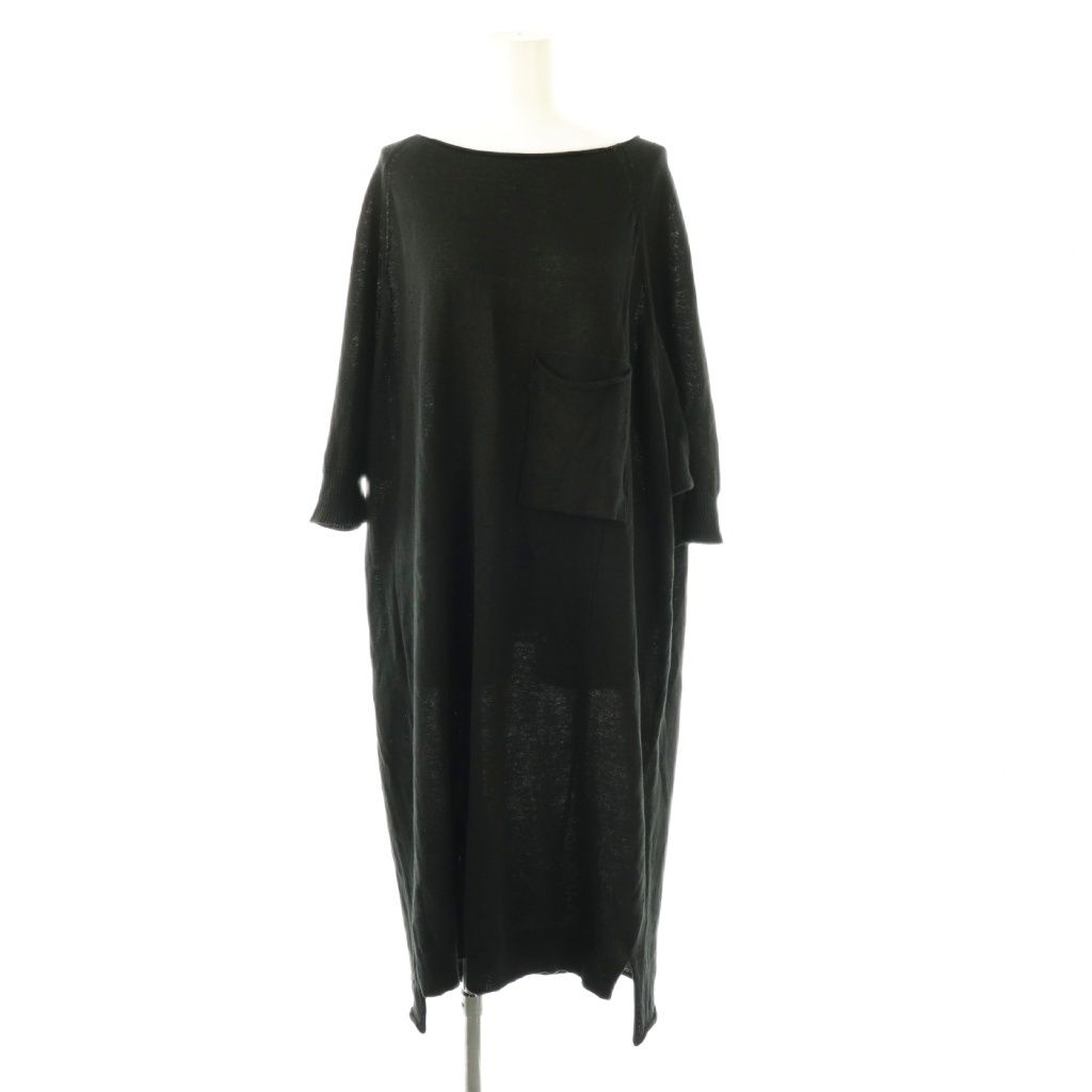 ワイズ Y's ヨウジヤマモト リネン混 ドルマンニットポケット