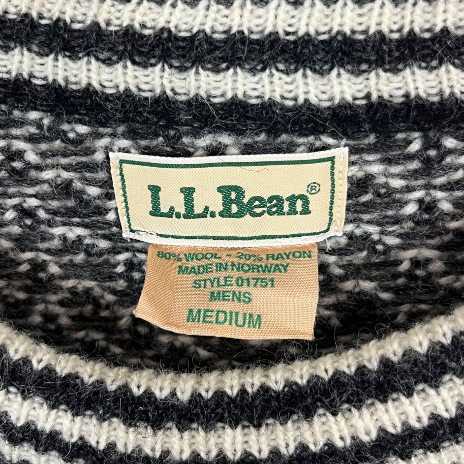 OLD L.L.BEAN 80s エルエルビーン MADE IN NORWAY ノルウェー製 
