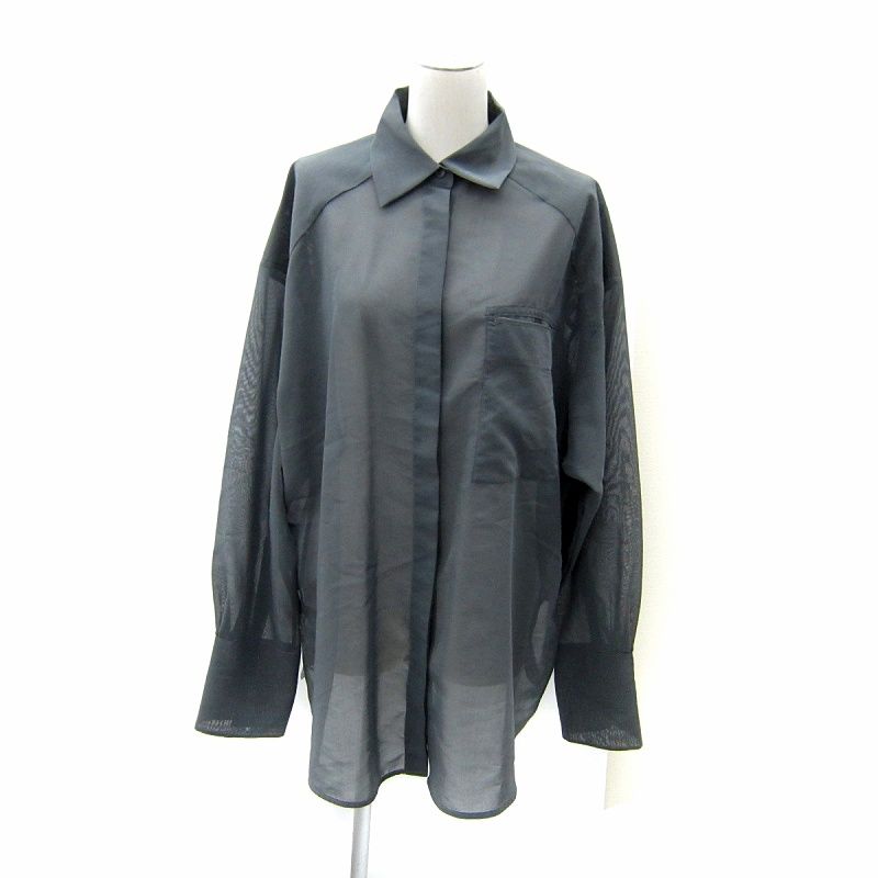 トゥデイフル TODAYFUL 24SS Organdy Over Shirts シアーシャツ 長袖