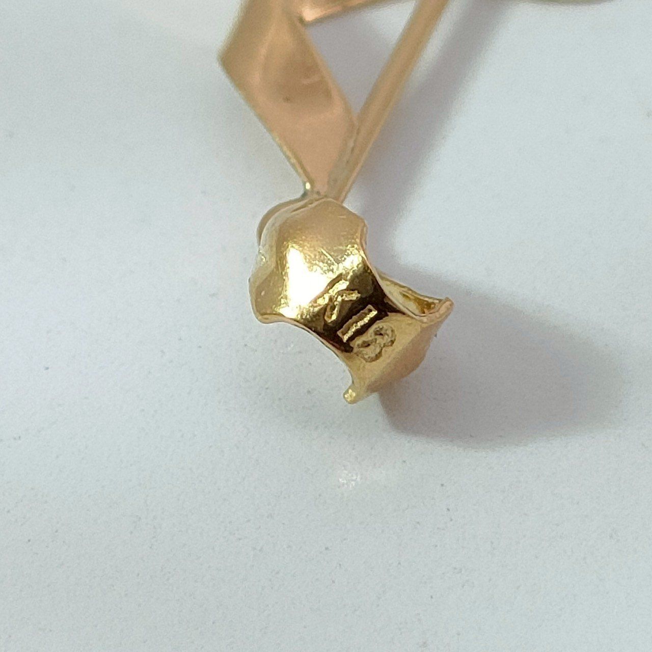 18金 K18 男女兼用 デザインネックレストップ 0.21g D776 - メルカリ