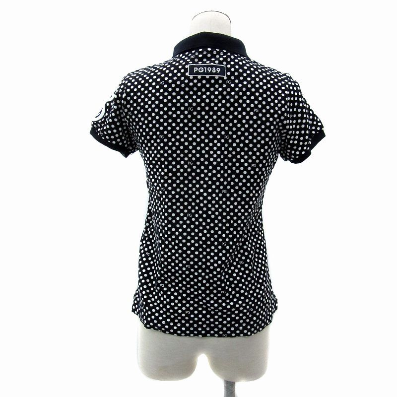 パーリーゲイツ半袖シャツ PEARLY GATES モックネック半袖シャツ 中古 レディース パーリーゲイツ