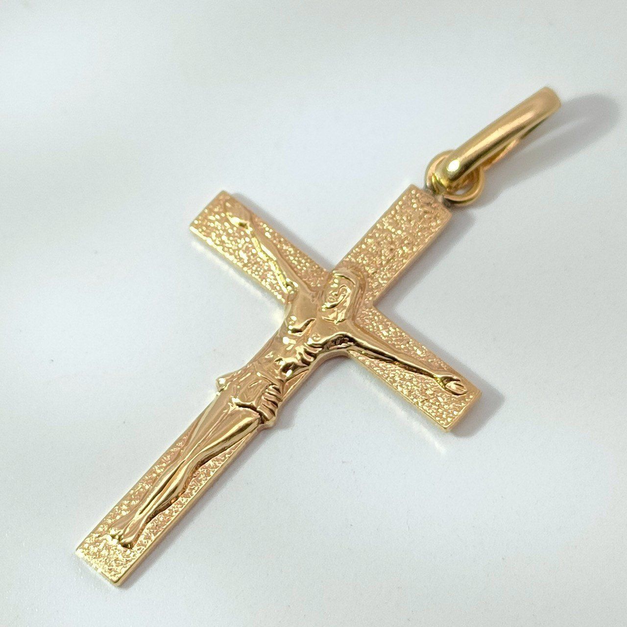 18金 K 18 男女兼用 十字架クロス デザイン ネックレストップ 1 17ｇ D 779