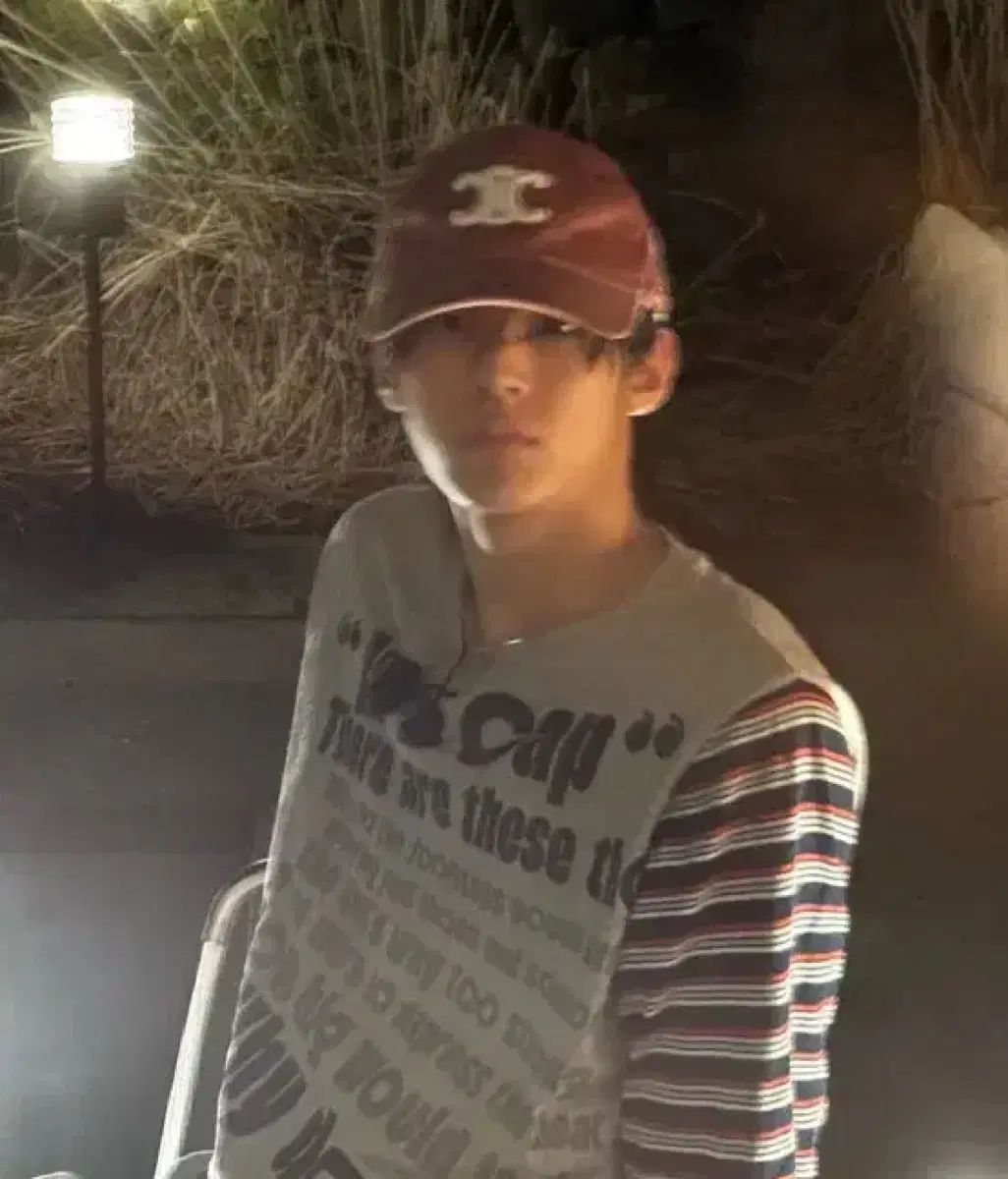 テケット Think Swell ストライプ ロング スリーブ Tシャツ グレー