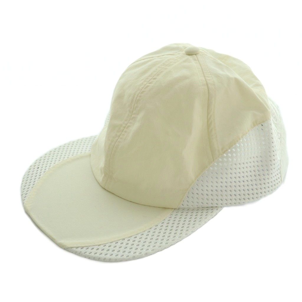 シュプリーム SUPREME 25 SS コーデュラ メッシュ 6パネル キャップ Cordura Mesh 6-Panel 帽子 白 ホワイト 630604 OS AD