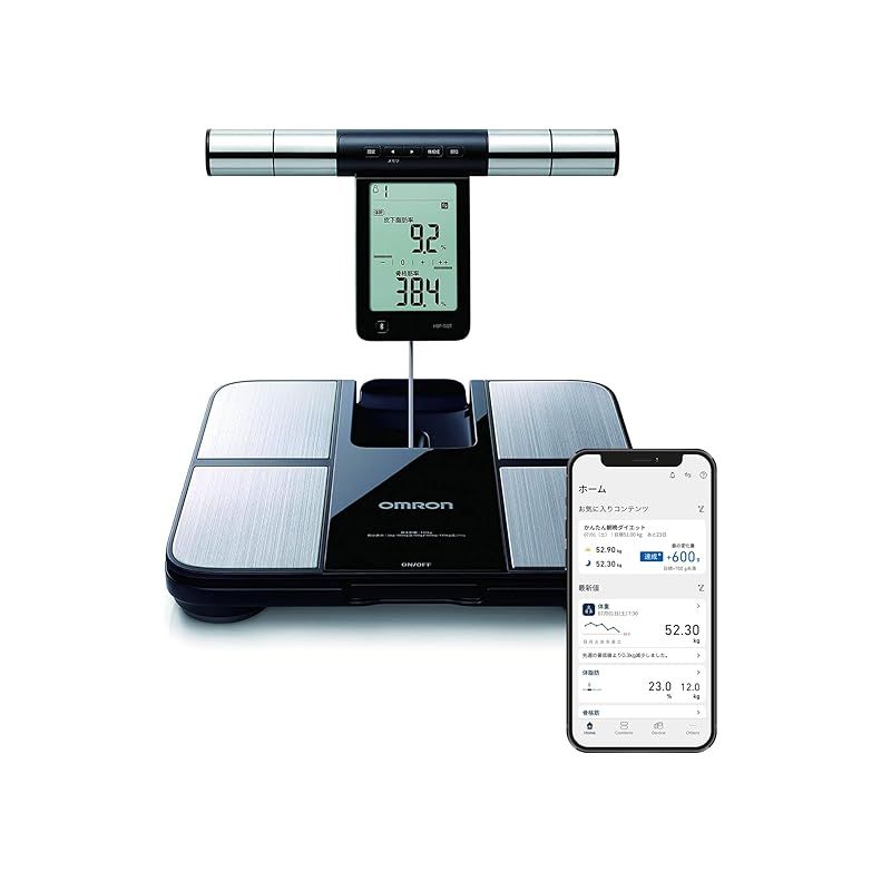(*Z様 オムロン 体重 体組成計 カラダスキャン ブラック KRD-703T オムロン 体重 体組成計 カラダスキャン ブラック KRD-703T スマホ連動