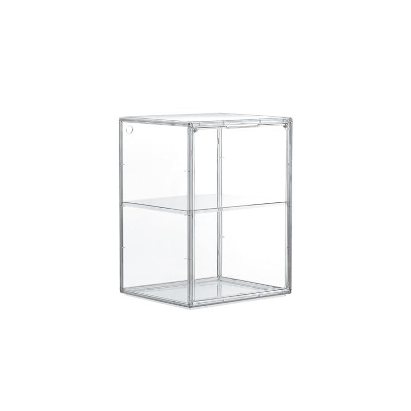 八番屋 フィギュアケース 収納 透明展示ケース マグネット式扉