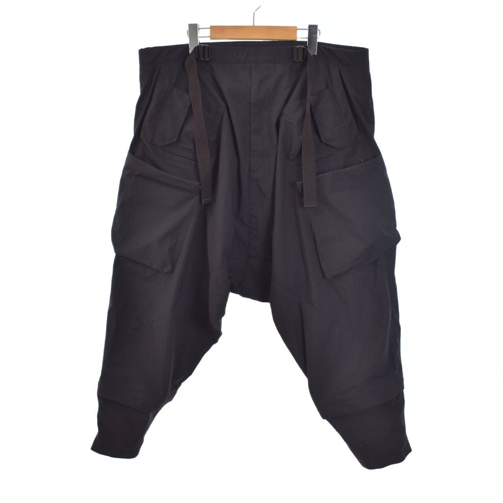 アクロニウム ACRONYM Encapsulated Nylon Articulated Cargo Pant ナイロン カーゴパンツ サルエルパンツ S 黒 ブラック P 30 A E