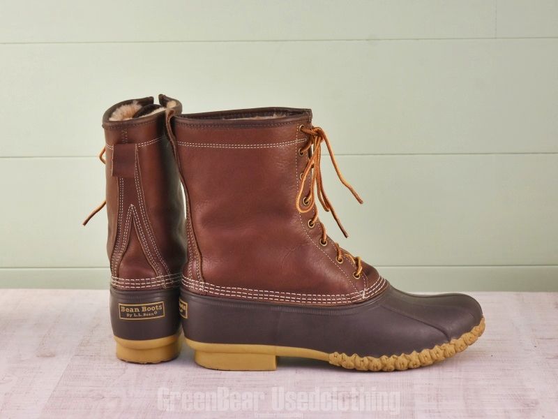 E 177 L Bean ビーンブーツ インナーボア 茶 メンズ 12 M 30 cm