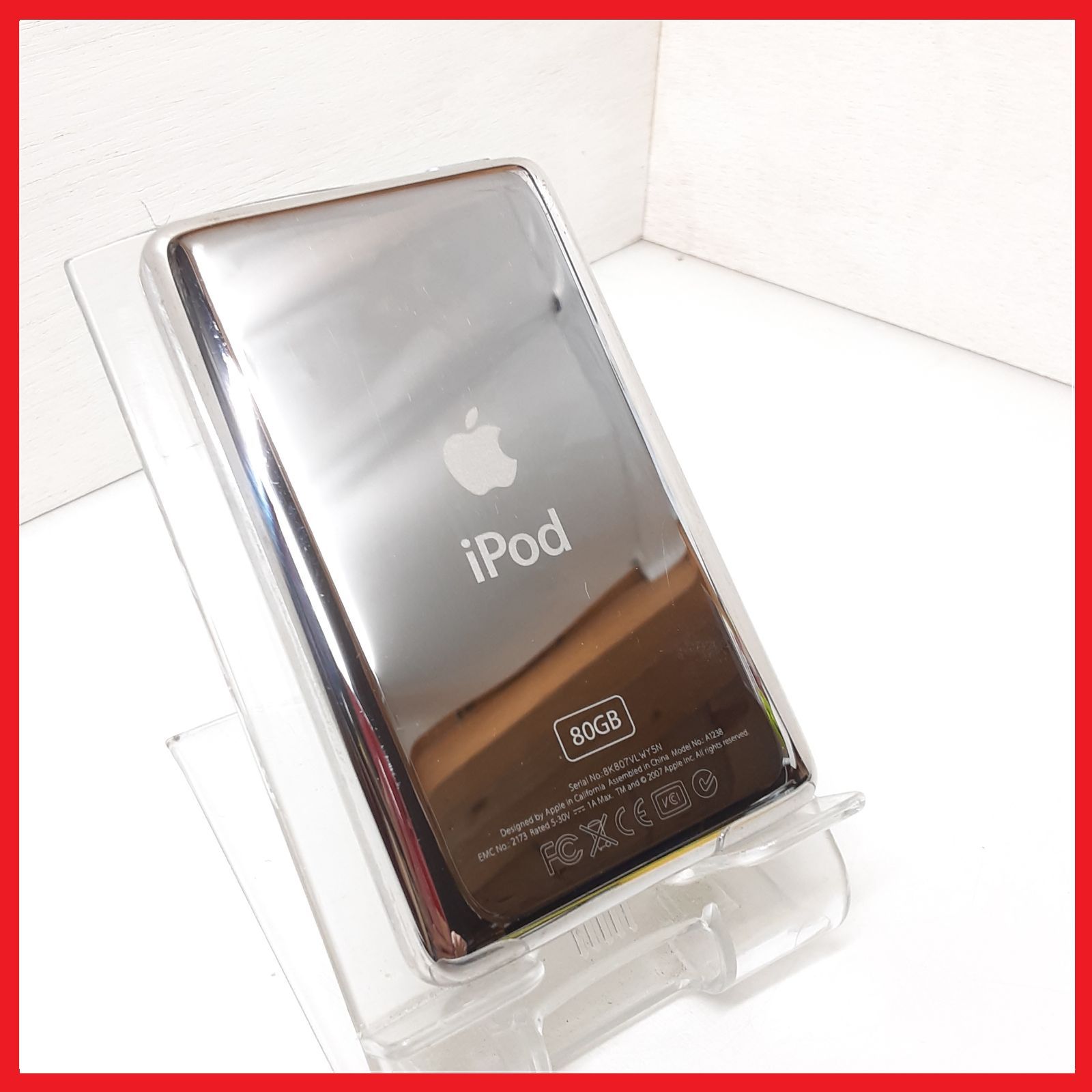 デジタルオーディオ】Apple iPod classic 80GB A1238 - メルカリ